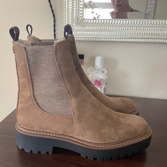 sam edelman laguna chelsea boot tobacco